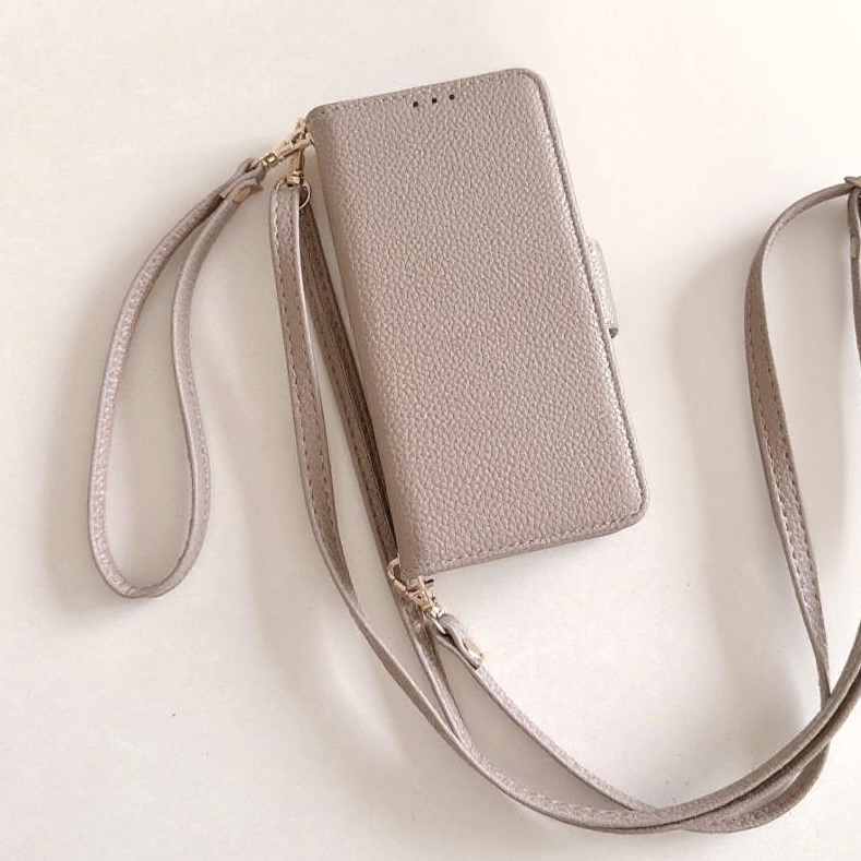 iPhone 17/16/15 Leather Phone Case Wallet with Wristlet, Multi-Slots Card Holder Pouch, Card Slots