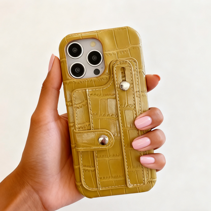 iPhone 17/16/15  Leather Phone Case Wallet,Card Pouch, Multi-Slots Card Holder Pouch, Card Slots