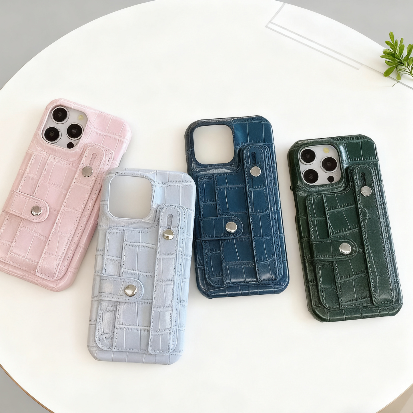 iPhone 17/16/15  Leather Phone Case Wallet,Card Pouch, Multi-Slots Card Holder Pouch, Card Slots