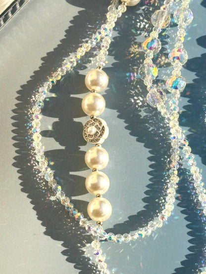 Handmade Crystal Beaded Wristlet Lanyard, Crystal Phone Charm