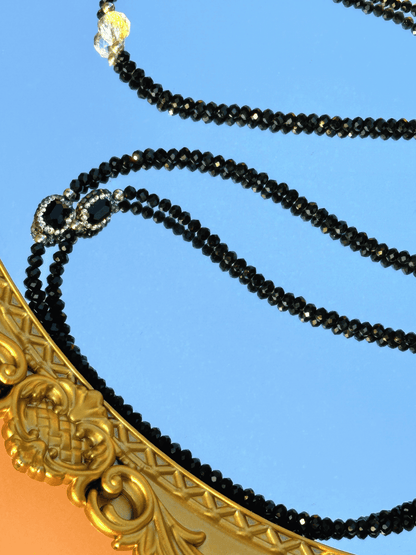 Boho Crystal Beaded Phone Lanyard Crossbody, Travel-friendly Anti-loss, Pearl Accent Handmade Lanyard for Daily Use, Beach Vacation, 47.2in