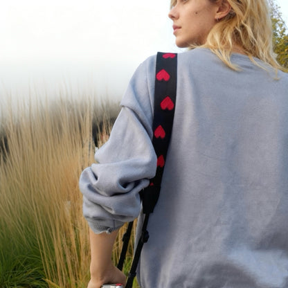 TwinkleBling Embroidered Camera Strap: Padded DSLR Neck Strap( Canon/Nikon/Fuji)