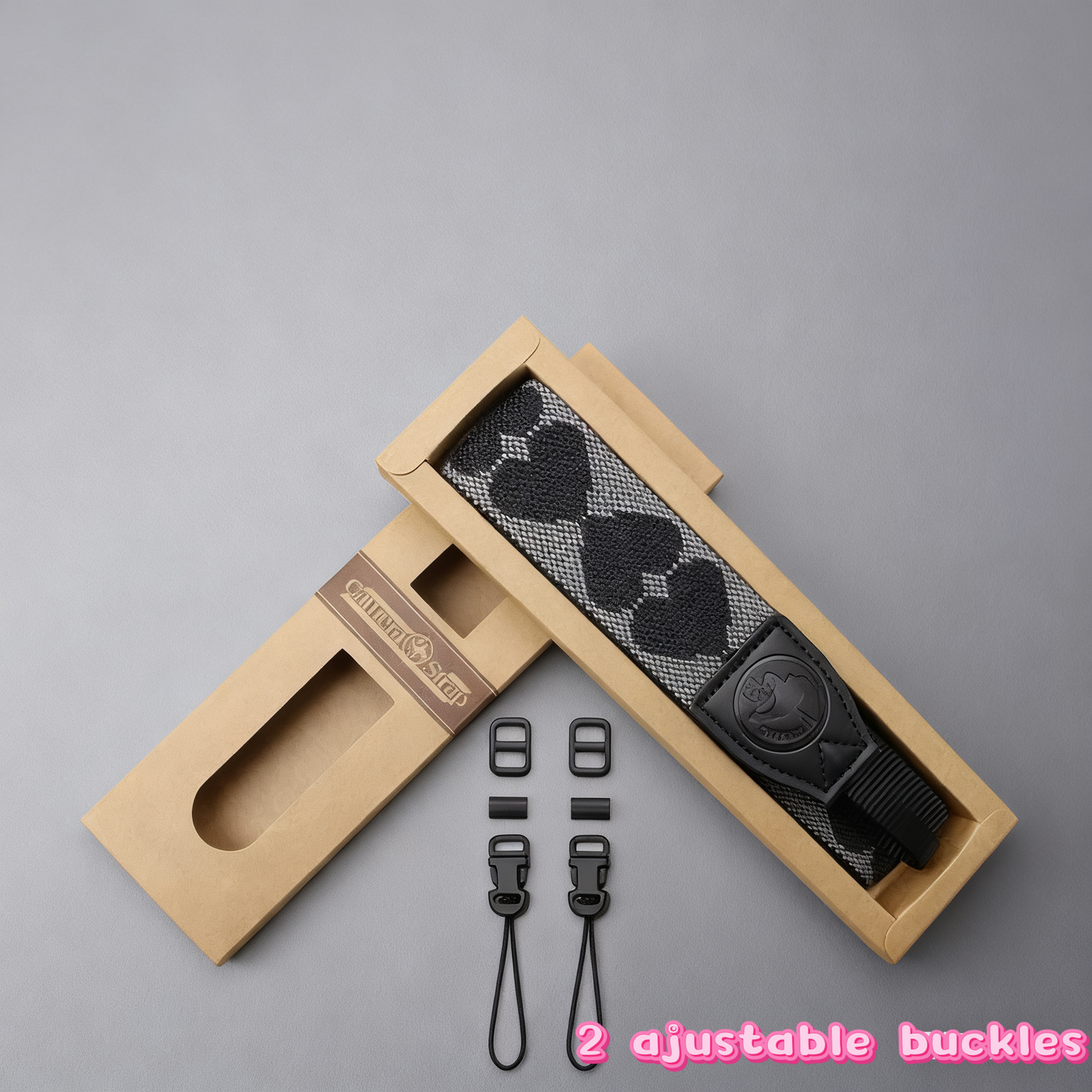 TwinkleBling Embroidered Camera Strap: Padded DSLR Neck Strap( Canon/Nikon/Fuji)