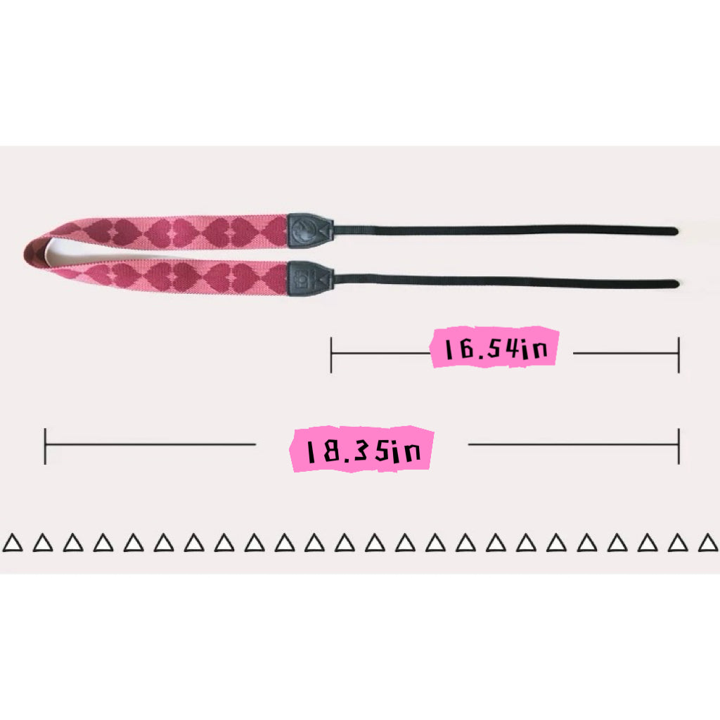 TwinkleBling Embroidered Camera Strap: Padded DSLR Neck Strap( Canon/Nikon/Fuji)