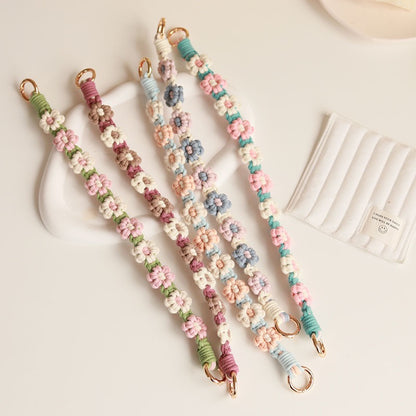 Handmade Sunflower Cell Phone Lanyard Embroidery: Stylish Cell Phone  & ID Badge Accessory for Daily Use