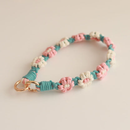 Handmade Sunflower Cell Phone Lanyard Embroidery: Stylish Cell Phone  & ID Badge Accessory for Daily Use