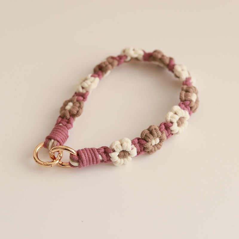 Handmade Sunflower Cell Phone Lanyard Embroidery: Stylish Cell Phone  & ID Badge Accessory for Daily Use