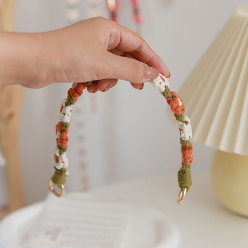 Handmade Sunflower Cell Phone Lanyard Embroidery: Stylish Cell Phone  & ID Badge Accessory for Daily Use