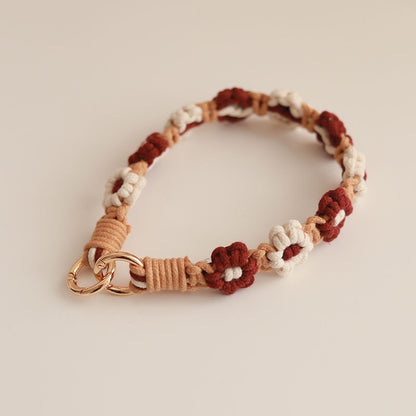 Handmade Sunflower Cell Phone Lanyard Embroidery: Stylish Cell Phone  & ID Badge Accessory for Daily Use