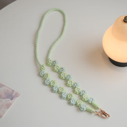 Handmade Sunflower Cell Phone Lanyard Embroidery: Stylish Cell Phone  & ID Badge Accessory for Daily Use