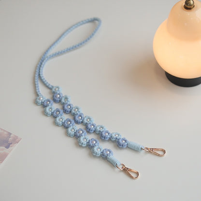 Handmade Sunflower Cell Phone Lanyard Embroidery: Stylish Cell Phone  & ID Badge Accessory for Daily Use