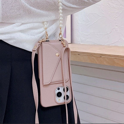 iPhone 17/16/15  Leather Phone Case Wallet, Multi-Slots Card Holder Pouch, Card Slots