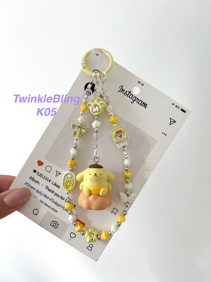 (Magic Kitty+Kuku) Handmade Charm- Hello Kitty Charm Sanrio Kuromi