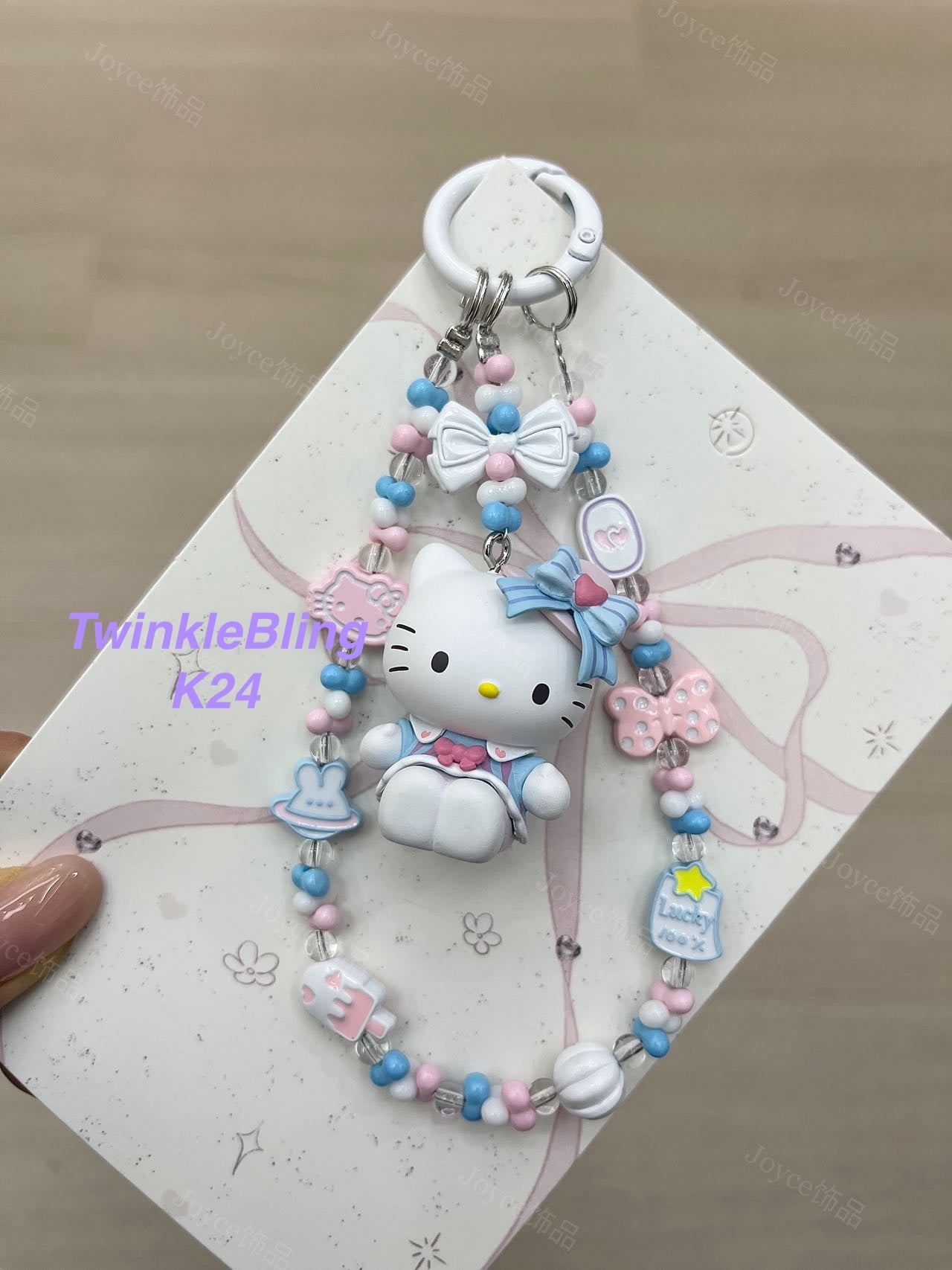 (Magic Kitty+Kuku) Handmade Charm- Hello Kitty Charm Sanrio Kuromi