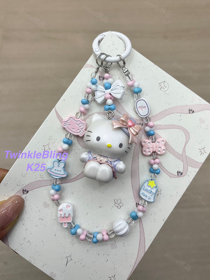 (Magic Kitty+Kuku) Handmade Charm- Hello Kitty Charm Sanrio Kuromi