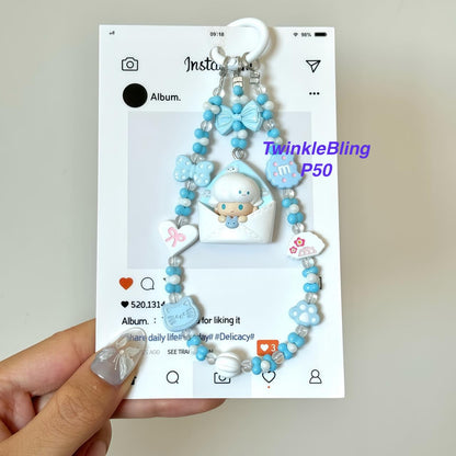 (Pop Charm 2)Handmade DIY Pop Phone Charm - Labubu Phone Charm Molly Skullpanda Sweetbean Phone Charm