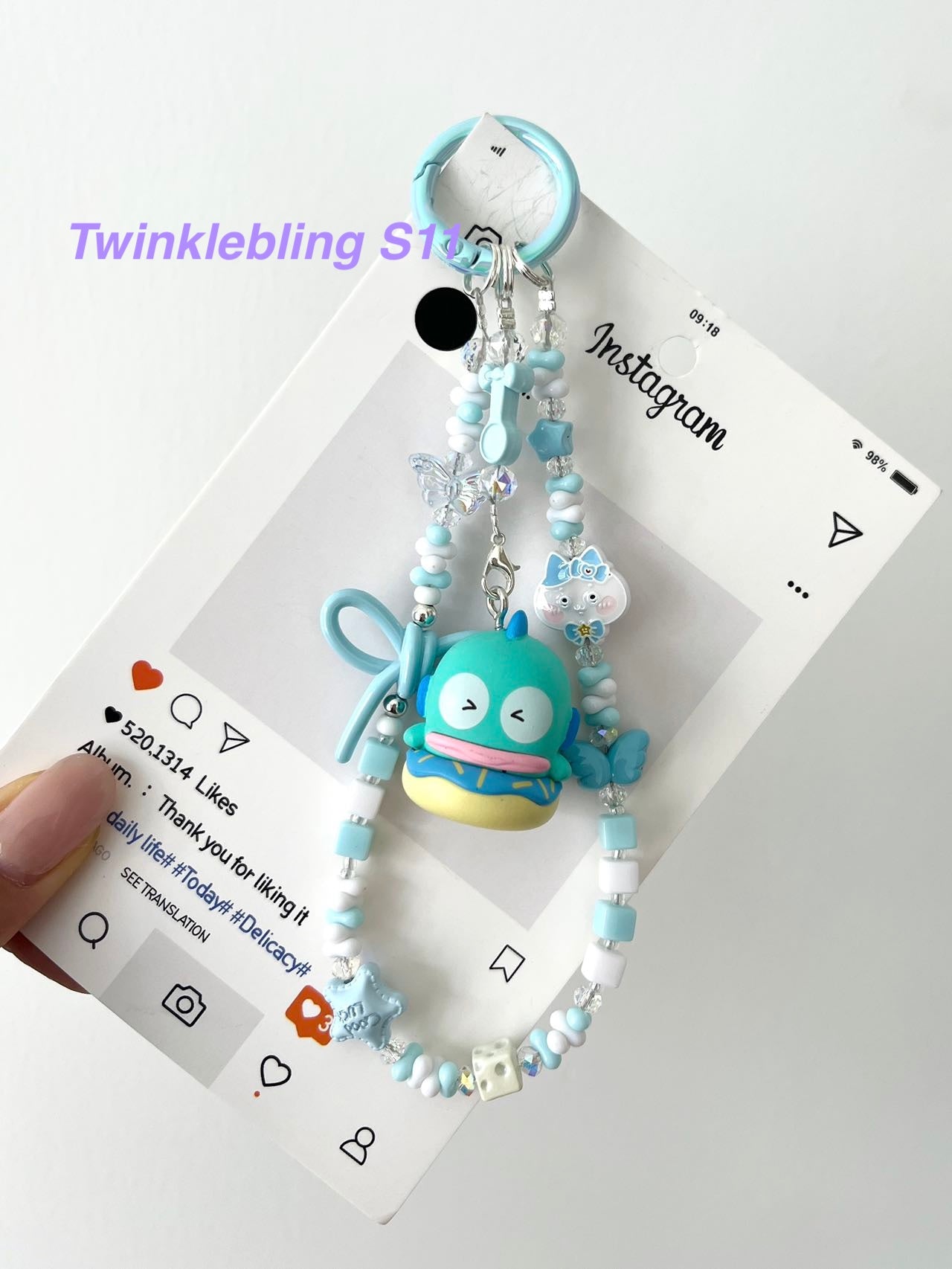 (Magic Series 2 Kuku+ Pocha+Melody)Handmade Charm- Sanrio