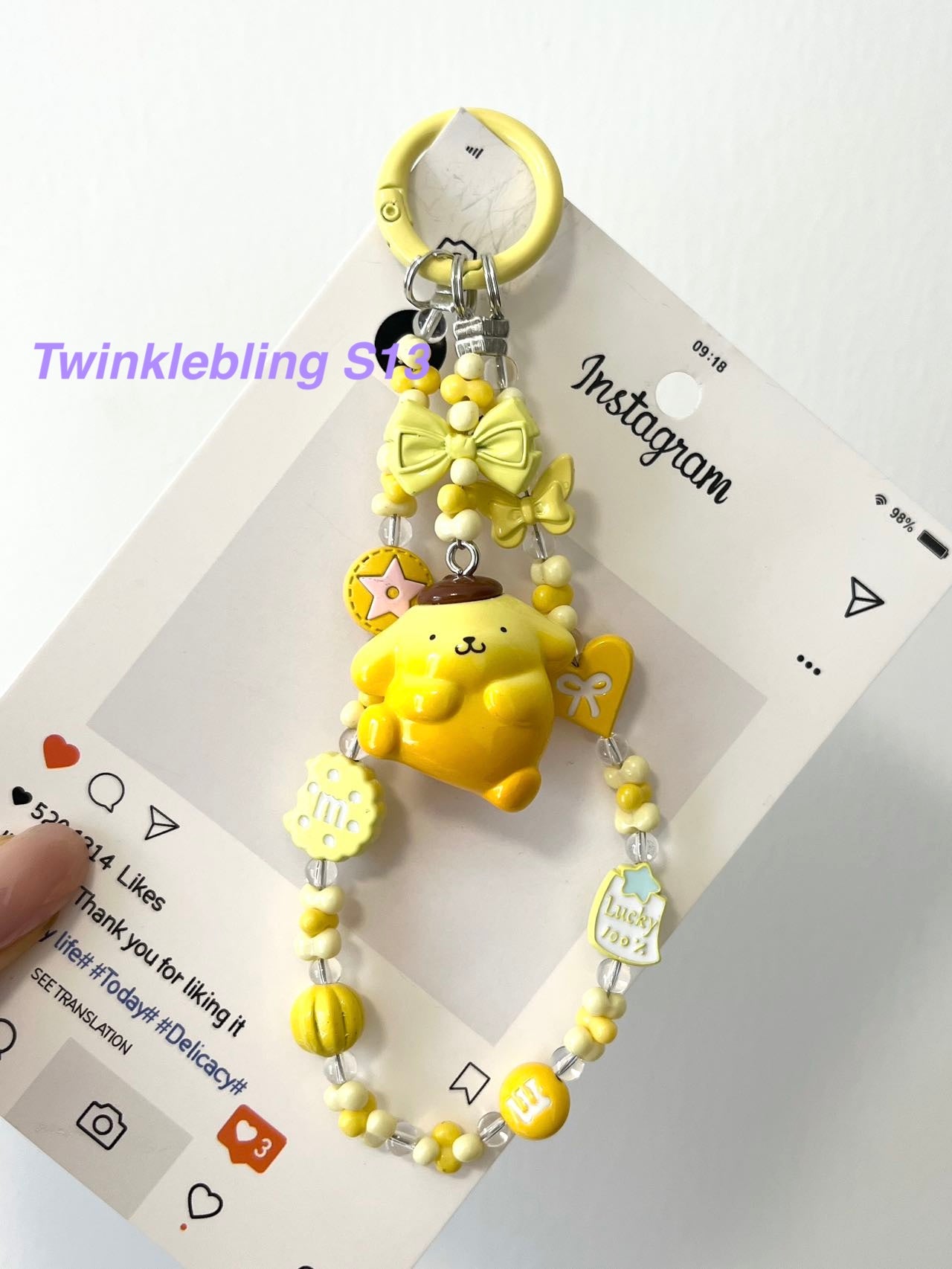 (Magic Series 2 Kuku+ Pocha+Melody)Handmade Charm- Sanrio