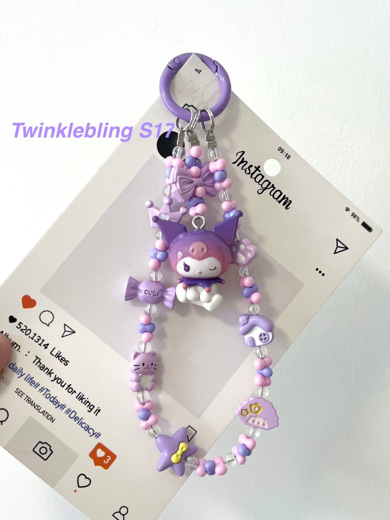 (Magic Series 2 Kuku+ Pocha+Melody)Handmade Charm- Sanrio