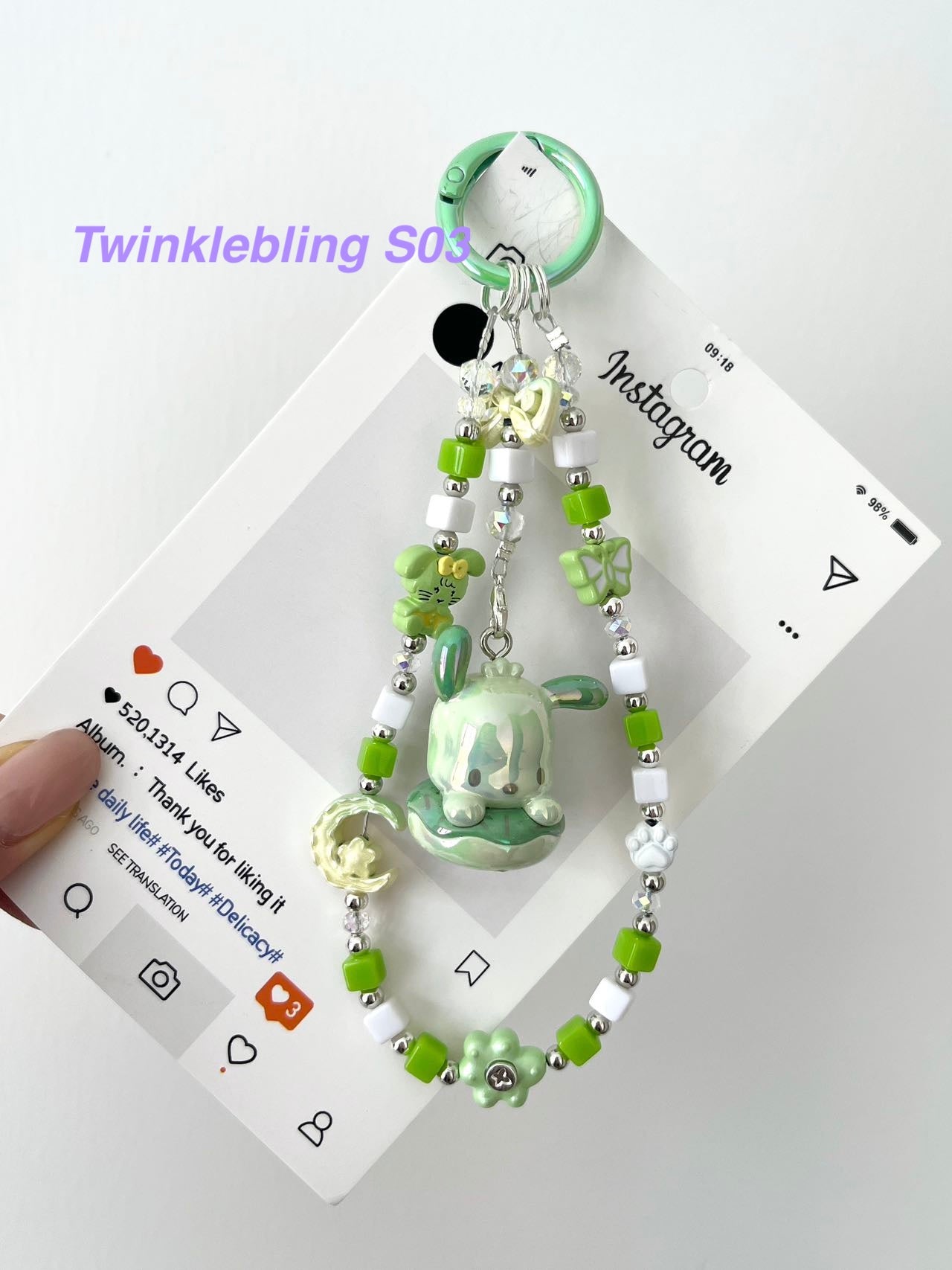 (Magic Series 2 Kuku+ Pocha+Melody)Handmade Charm- Sanrio