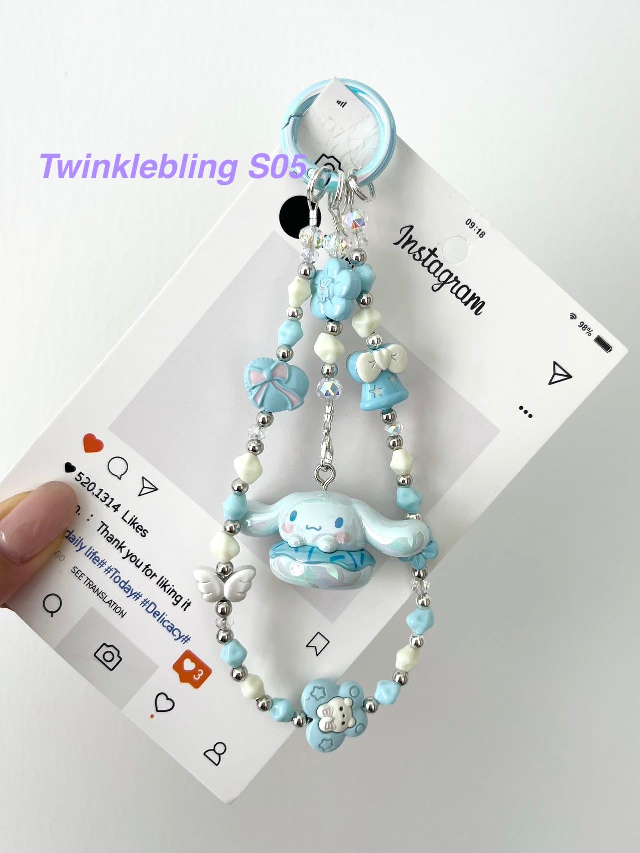 (Magic Series 2 Kuku+ Pocha+Melody)Handmade Charm- Sanrio