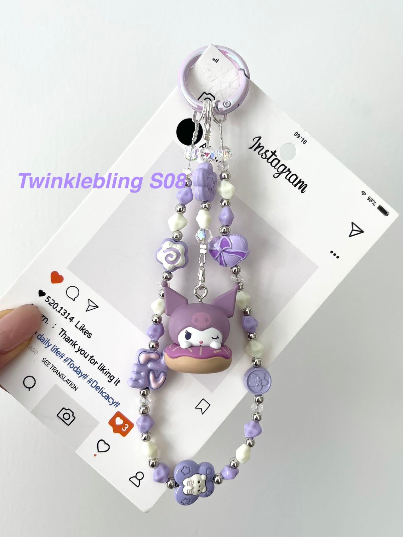 (Magic Series 2 Kuku+ Pocha+Melody)Handmade Charm- Sanrio